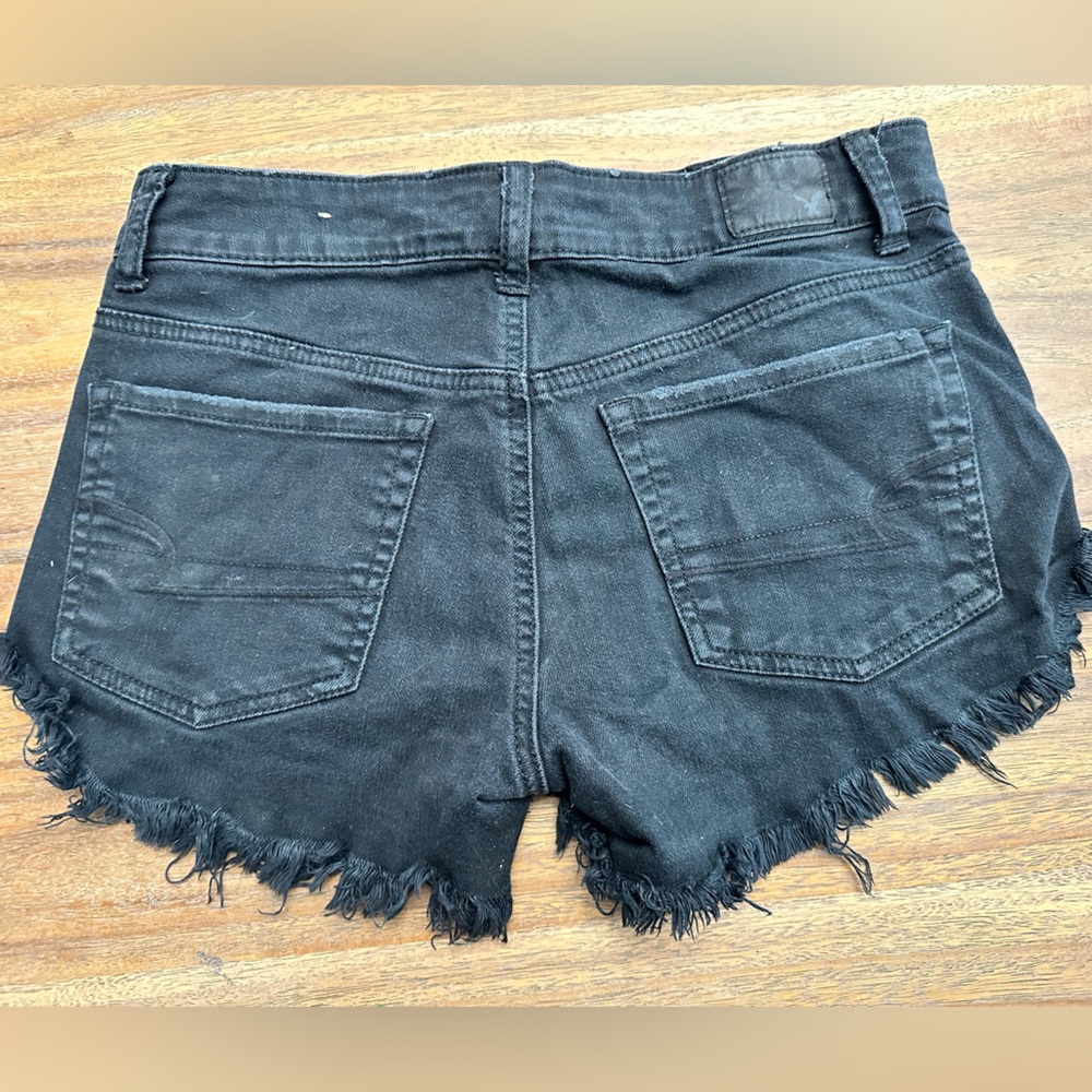 Hi-Rise Festival Black Shorts
